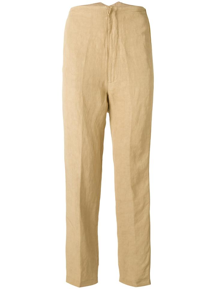 Nuur - Regular Trousers - Men - Cotton/linen/flax/viscose - 50, Nude/neutrals, Cotton/linen/flax/viscose