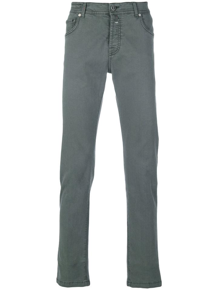 Kiton - Regular Fit Jeans - Men - Cotton/spandex/elastane/lyocell - 38, Grey, Cotton/spandex/elastane/lyocell