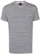 Rrd Slim-fit Striped T-shirt - White