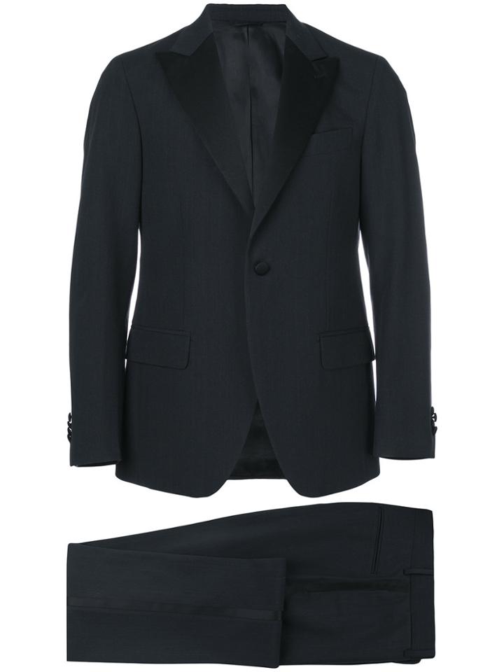 Doppiaa Slim-fit Dinner Suit - Blue