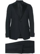 Doppiaa Slim-fit Dinner Suit - Blue