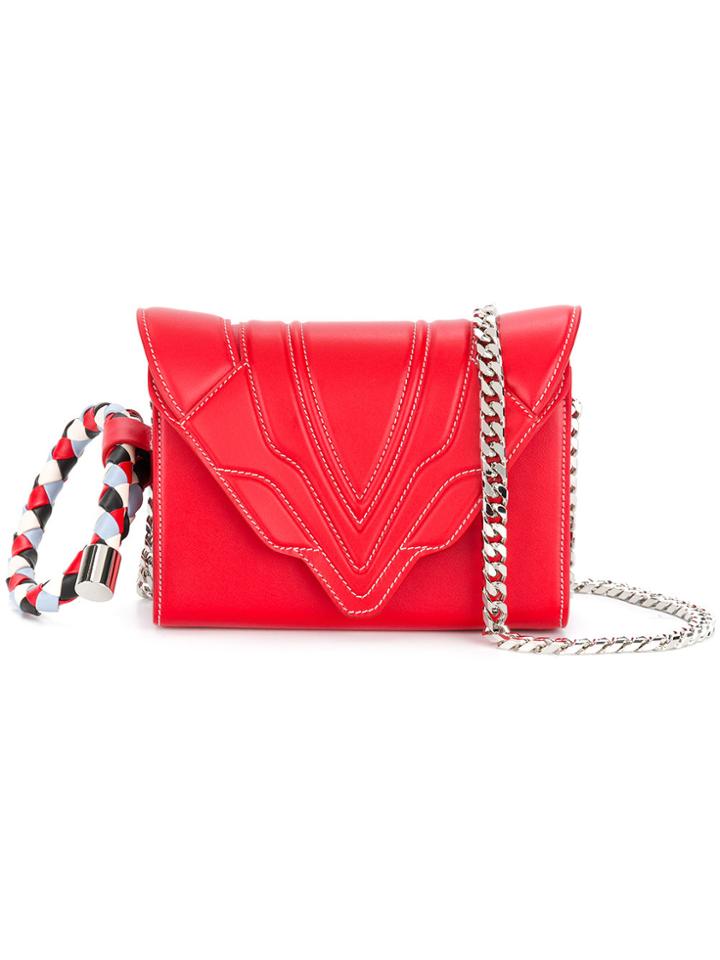 Elena Ghisellini Felina Shoulder Bag - Red