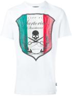 Philipp Plein 'cottondale' T-shirt, Men's, Size: Medium, White, Cotton