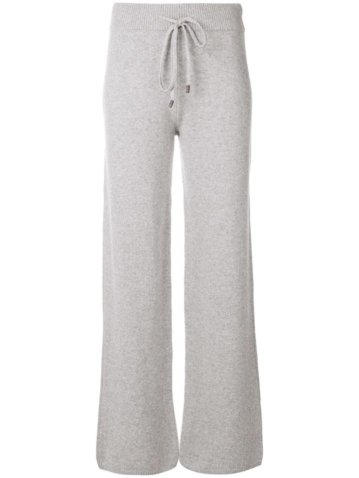Peserico Knit Track Pants - Grey