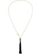 Vivienne Westwood Electra Tassel Necklace - Metallic