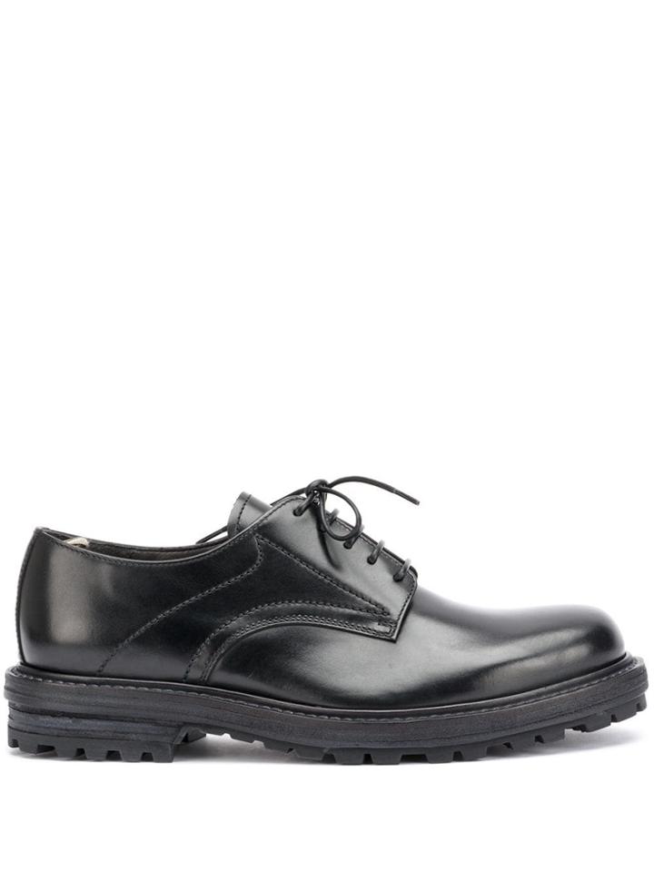 Officine Creative Lace Up Derby Shoes - Black