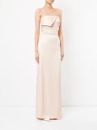 Lanvin Strapless Fitted Gown - Nude & Neutrals