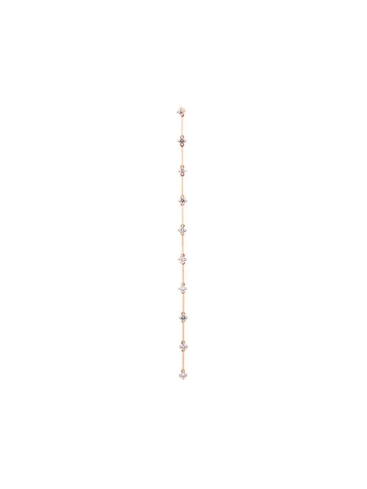 Alinka Natalia Diamond Drop Earring - Metallic