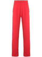 Aviù Side Stripe Track Pants - Red