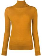 N.peal Superfine Roll Neck Sweater - Yellow & Orange
