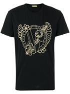 Versace Jeans Embroidered Logo T-shirt - Black