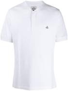 Vivienne Westwood Chest Logo Polo Shirt - White
