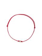 Luis Morais Small Charm Cord Bracelet - Red