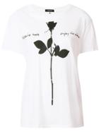 R13 Rose Print T-shirt - White