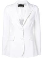 Ermanno Ermanno Fitted Blazer - White