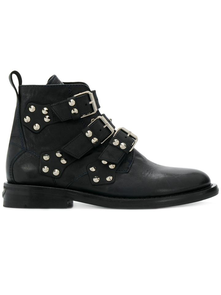 Zadig & Voltaire Laureen Spike Boots - Blue