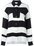 Lanvin Striped Shirt - Black