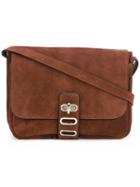 Tila March 'manon Postier' Crossbody Bag, Women's, Brown, Suede