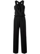 Egrey Sleeveless Jumpsuit, Women's, Size: 40, Black, Polyester