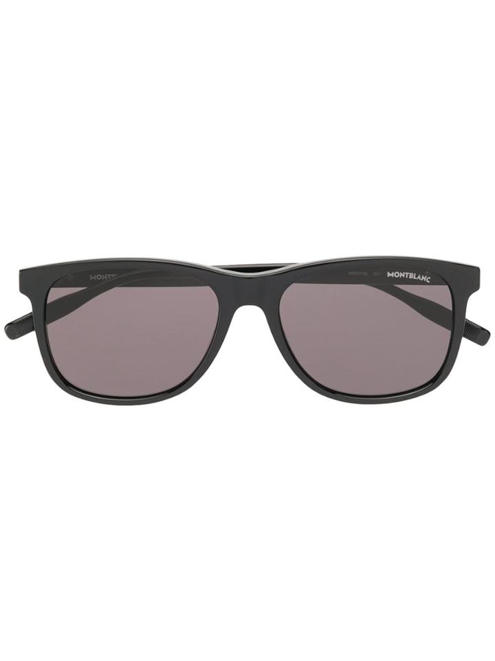 Montblanc Square Shaped Sunglasses - Black