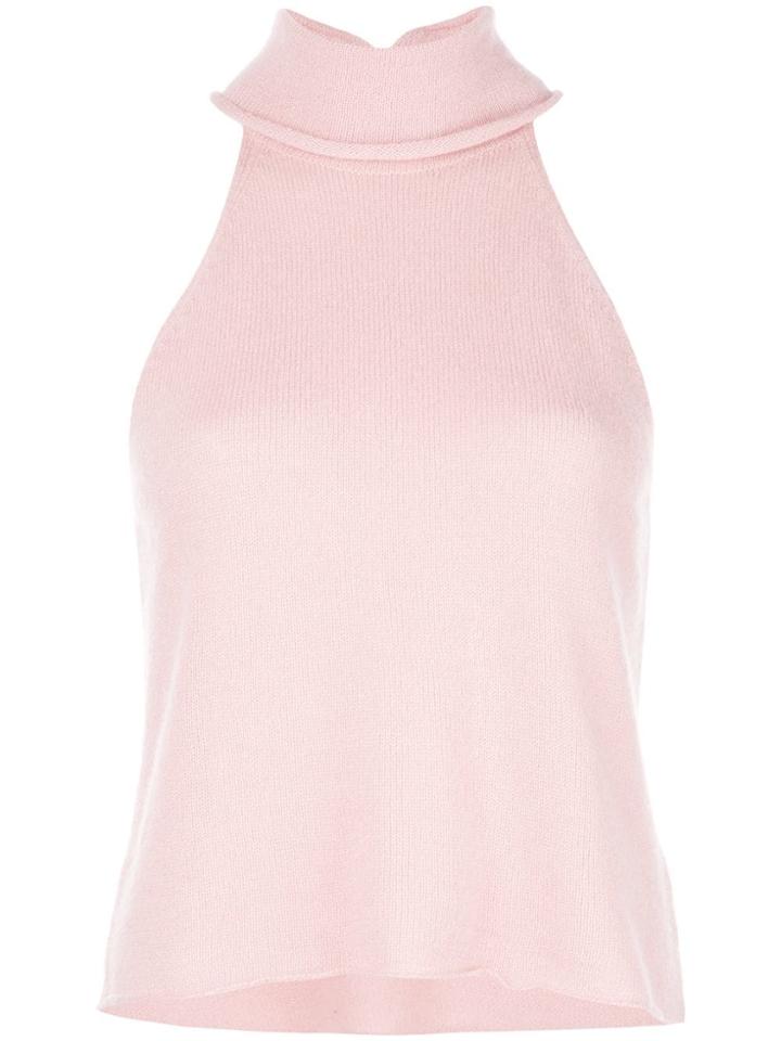 Olivier Theyskens Halterneck Top - Pink