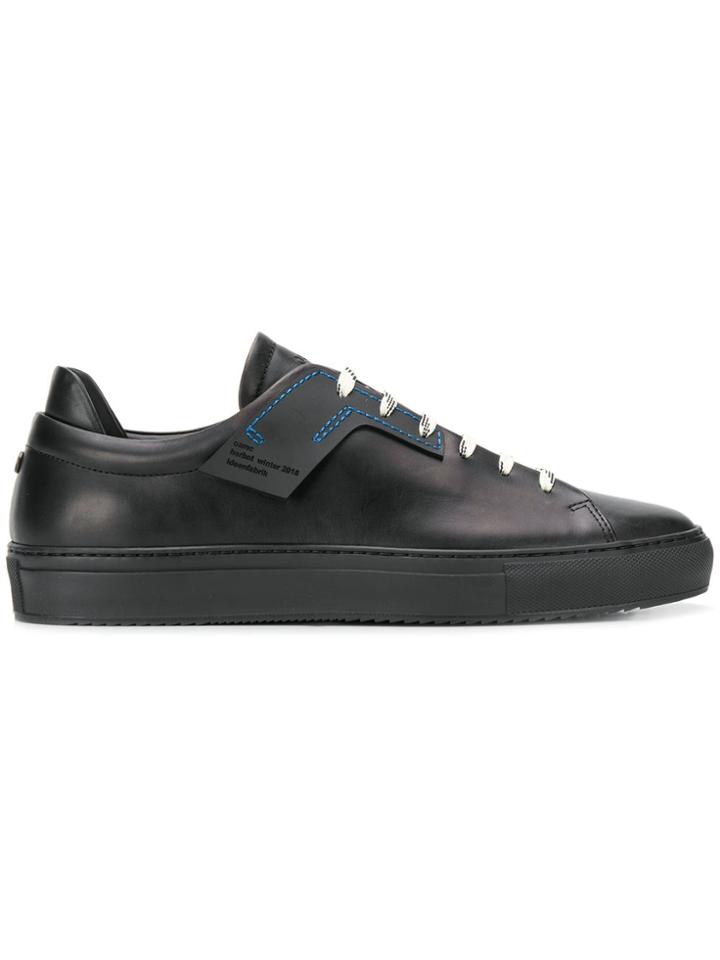 Oamc Stitched Low Tops - Black