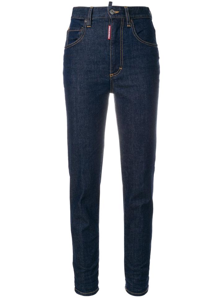 Dsquared2 High-waist Skinny Jeans - Blue