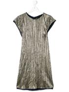 Zadig & Voltaire Kids Metallic Effect Dress