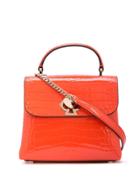 Kate Spade Romy Embossed Mini Bag - Orange