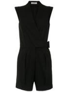 Egrey Sleeveless Romper - Black