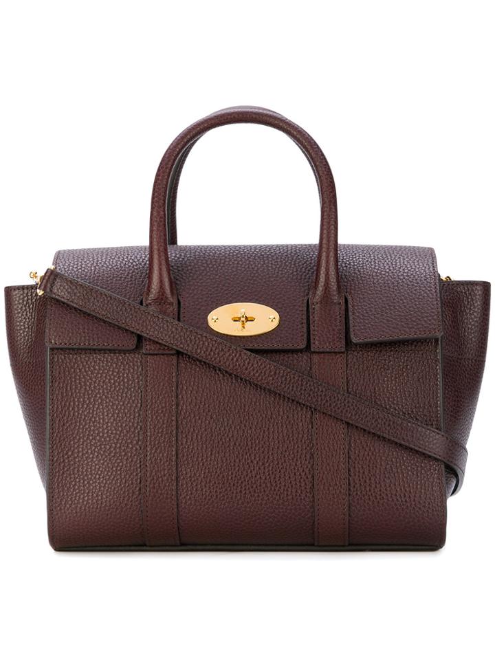 Mulberry Small Bayswater Tote - Red