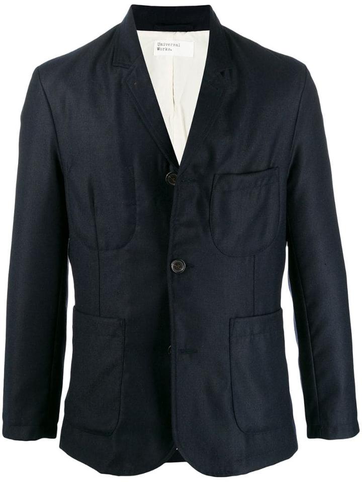 Universal Works Slim-fit Blazer - Blue