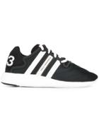 Y-3 Striped Side Sneakers - Black