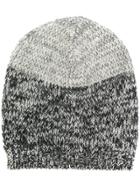 Etro Knitted Beanie Hat - Grey