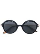 Christian Roth Eyewear Retro Round Sunglasses - Black
