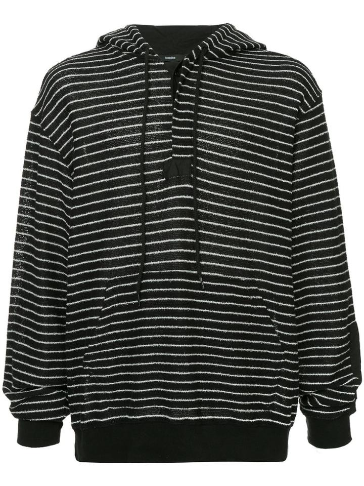 Bassike Hooded Sweatshirt - Black