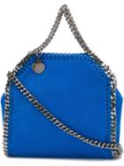 Small 'falabella' Tote, Women's, Blue, Polyester/metal (other), Stella Mccartney