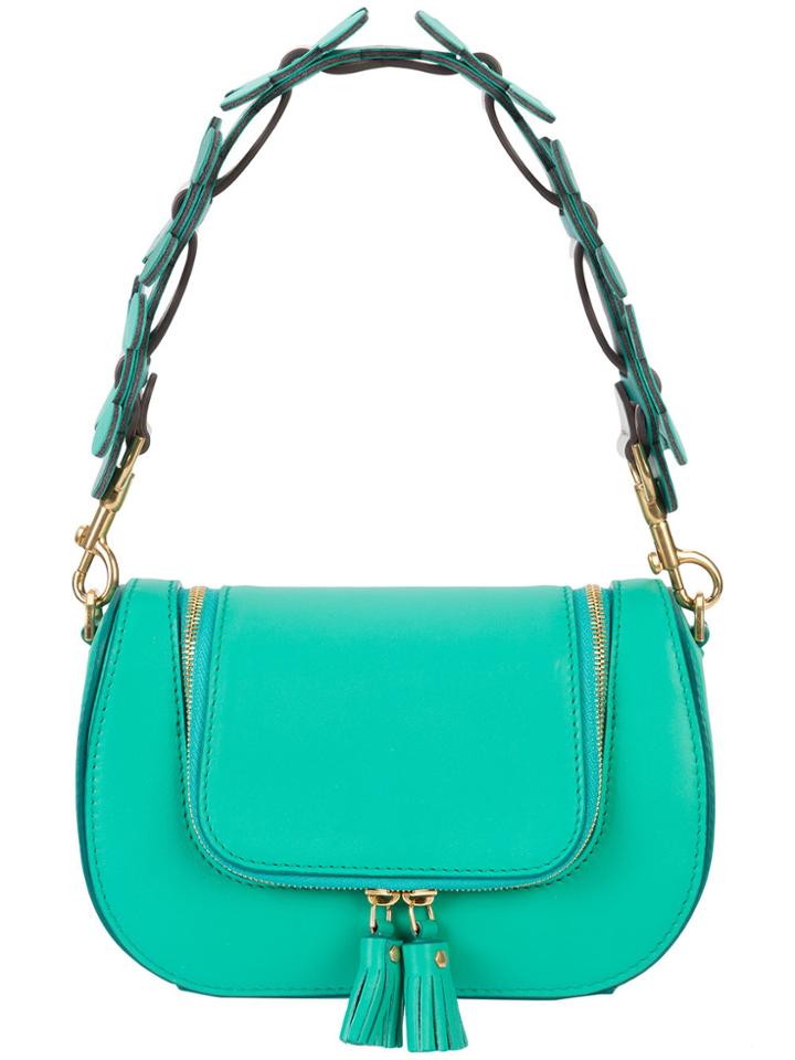 Anya Hindmarch Circulus Mini Vere Shoulder Bag - Green