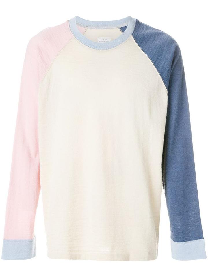 Visvim Colour Block Jumper - Neutrals