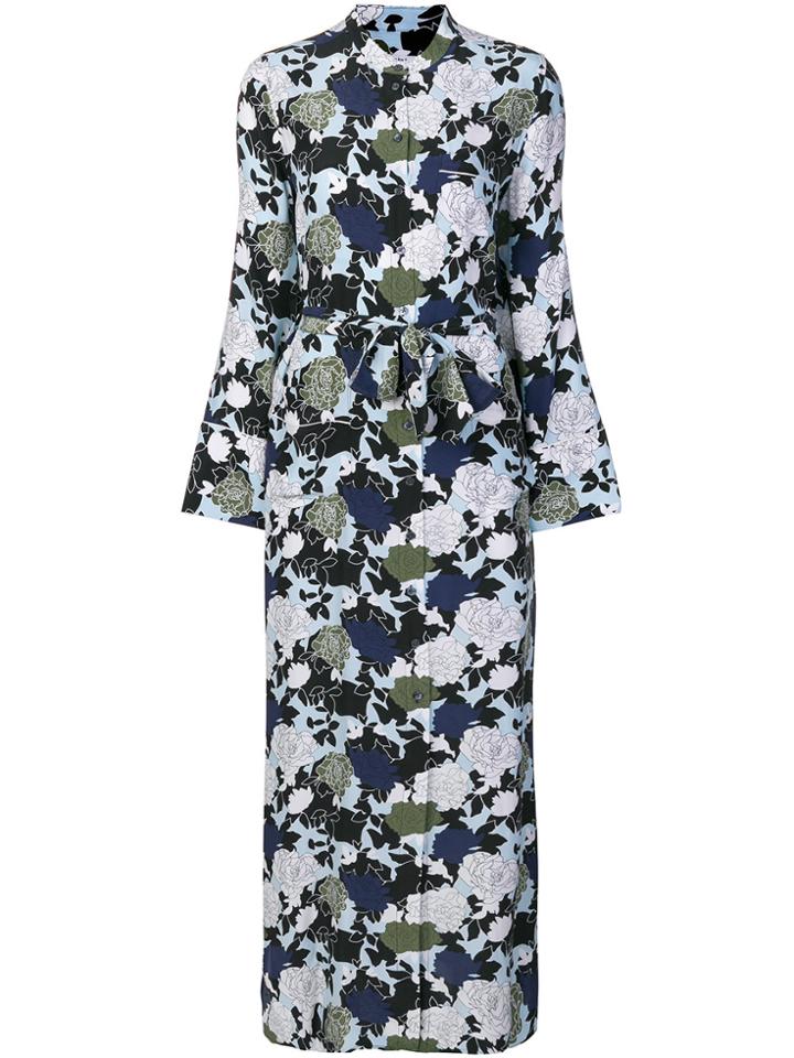 Equipment Floral Print Shirt Dress - Multicolour