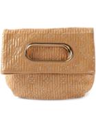 Louis Vuitton Vintage Fold Over Clutch - Nude & Neutrals