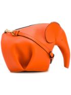 Loewe 'elephant' Crossbody Bag, Women's, Yellow/orange, Leather