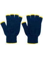 Pringle Of Scotland Fingerless Gloves - Blue