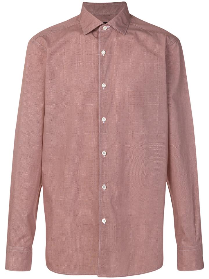 Ermenegildo Zegna Printed Shirt - Red