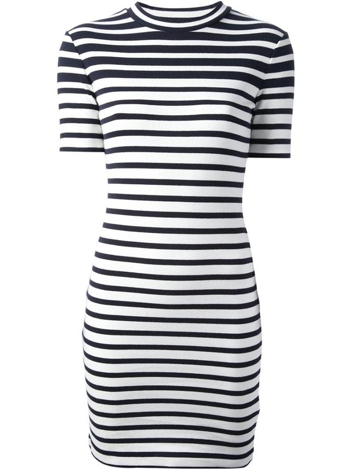 T By Alexander Wang Striped Dress