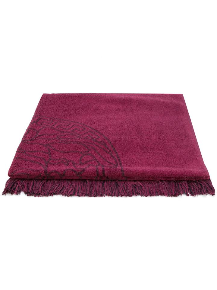 Versace Medusa Palazzo Towel - Red