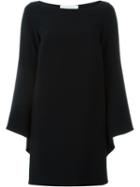 Gianluca Capannolo Draped Sleeve Fitted Dress
