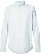 A.p.c. Button-down Shirt, Men's, Size: Medium, Grey, Cotton