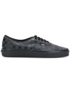 Vans High Density Authentic Check Sneakers - Black