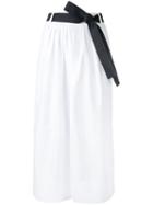 Nehera Twill Skirt, Women's, Size: 36, White, Cotton/silk